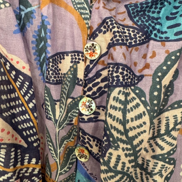 FARM Rio Blouse - Wild Night Floral - Picture 4 of 7